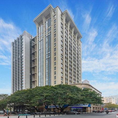 Waifiden Duplex Hotel Apartment Zhongyong Jinyu Branch-Free Shuttle Bus During The Canton Fair Bagian luar foto