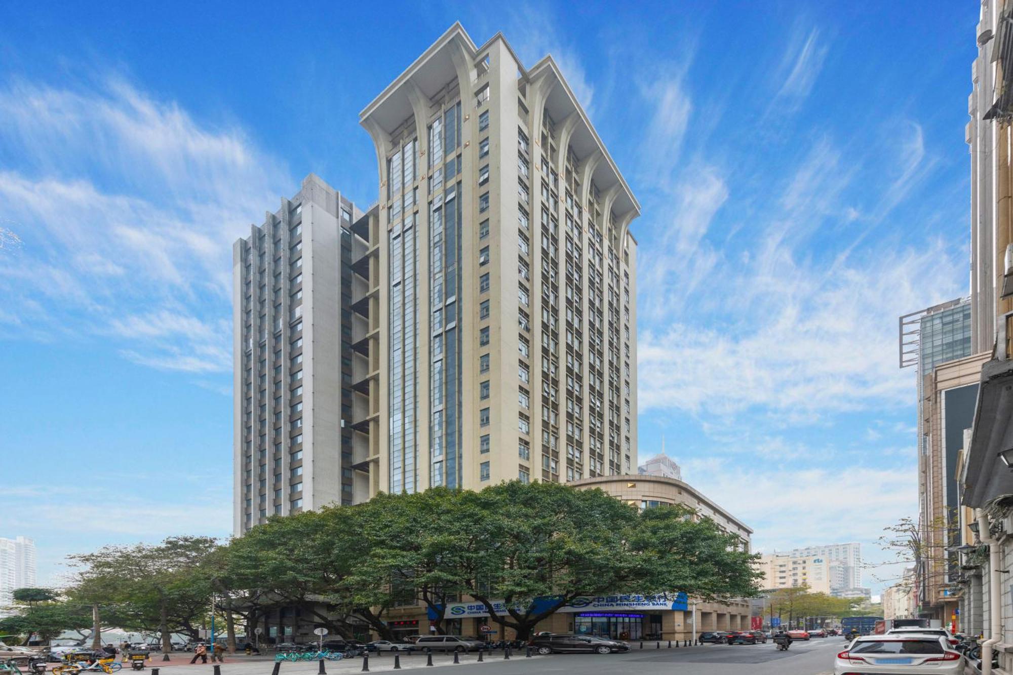 Waifiden Duplex Hotel Apartment Zhongyong Jinyu Branch-Free Shuttle Bus During The Canton Fair Bagian luar foto