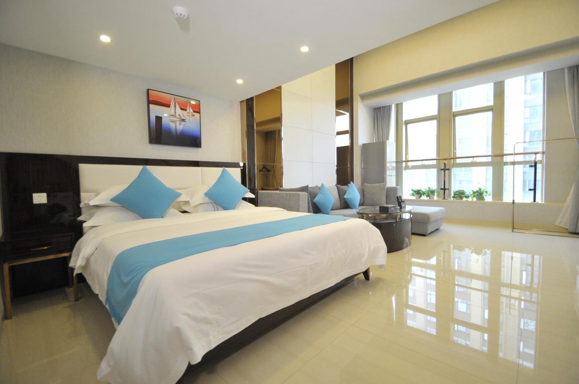 Waifiden Duplex Hotel Apartment Zhongyong Jinyu Branch-Free Shuttle Bus During The Canton Fair Bagian luar foto