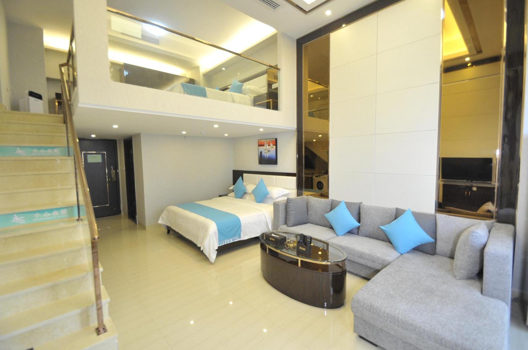 Waifiden Duplex Hotel Apartment Zhongyong Jinyu Branch-Free Shuttle Bus During The Canton Fair Bagian luar foto