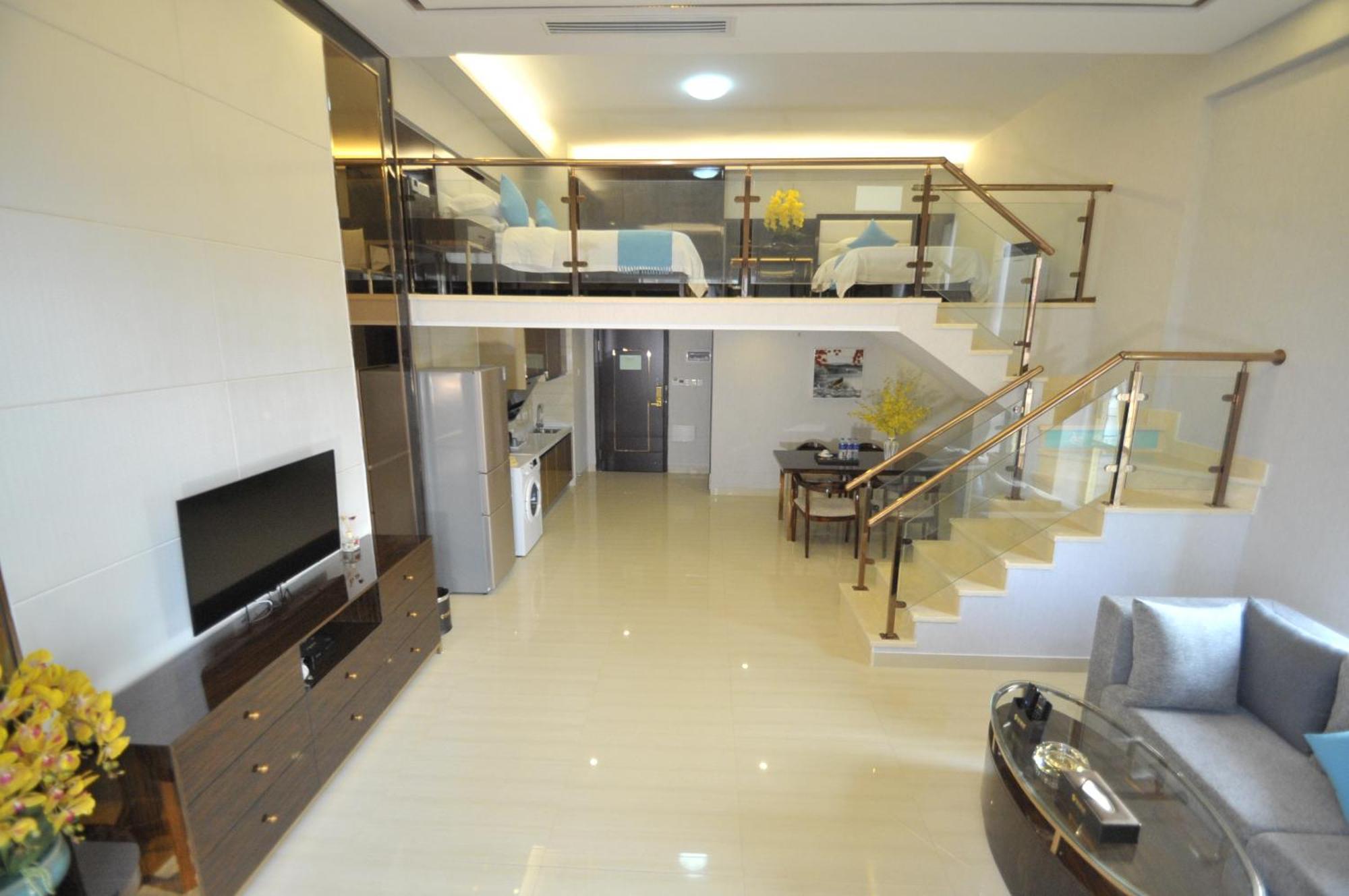 Waifiden Duplex Hotel Apartment Zhongyong Jinyu Branch-Free Shuttle Bus During The Canton Fair Bagian luar foto