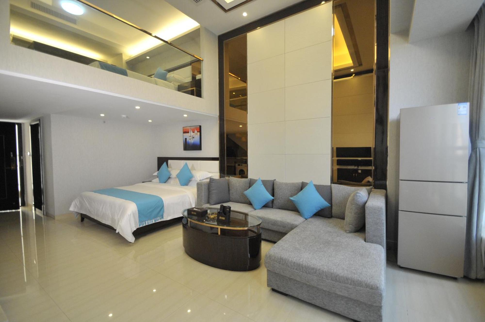 Waifiden Duplex Hotel Apartment Zhongyong Jinyu Branch-Free Shuttle Bus During The Canton Fair Bagian luar foto