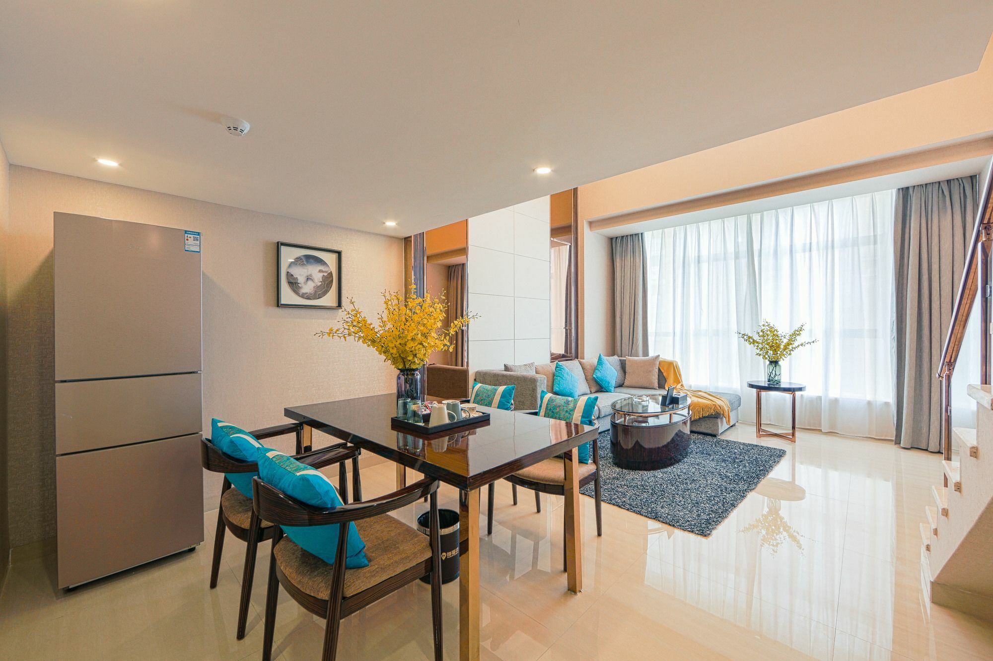 Waifiden Duplex Hotel Apartment Zhongyong Jinyu Branch-Free Shuttle Bus During The Canton Fair Bagian luar foto